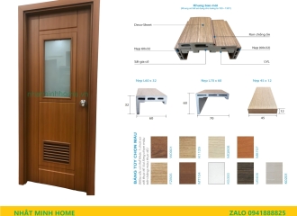 Báo Giá Cửa Nhựa Giả Gỗ Tháng 10/2024