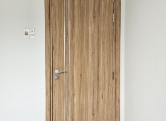 Top Mẫu Cửa Nhựa Giả Gỗ Phòng Ngủ Đẹp, Hiện Đại, Dễ Phối Nội Thất