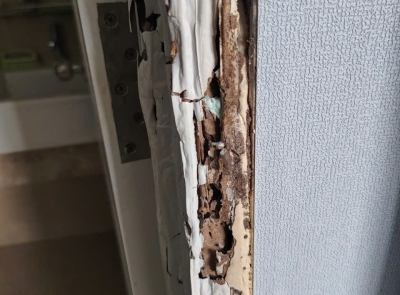 Thay Khung Cửa Gỗ Bị Mối Mục Tại Chung Cư Florita Quận 7 – Giải Pháp Composite Không Đập Phá