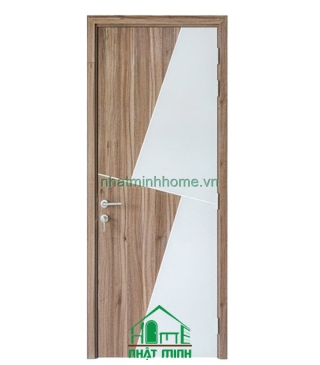 Cửa Gỗ MDF Melamine An Cường 2 Màu Giá Rẻ NM32