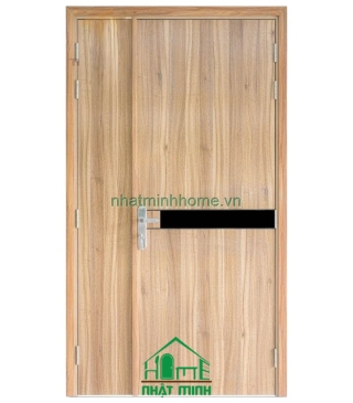 Cửa Gỗ MDF Laminate 2 Cánh An Cường Giá Rẻ NM03