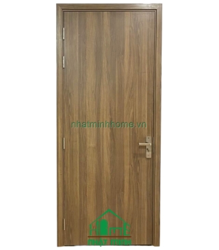 Cửa Gỗ Mdf Melamine Cánh Phẳng Giá Rẻ NM41