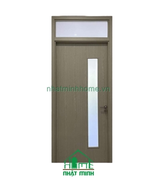 Cửa Nhựa ABS Hàn Quốc Giả Gỗ Ô Fix Gắn Kính Giá Rẻ 