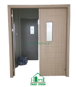 Cửa Nhựa ABS Hàn Quốc 2 Cánh 201D2C-MQ808