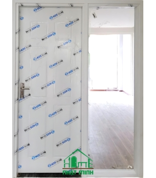 Cửa Nhựa ABS Hàn Quốc Vách Kính Đứng 120-K5300