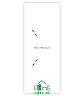 Cửa Nhựa Gỗ Composite Koss Giá Rẻ Mã K1329