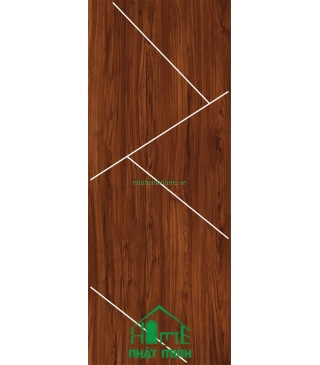 Cửa Nhựa Gỗ Composite Koss Giá Rẻ Mã K4819