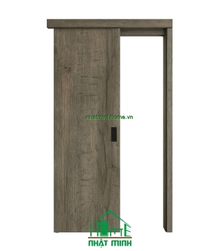 Cửa Lùa Nhựa Gỗ Composite Sungyu Màu E10 Cánh Phẳng