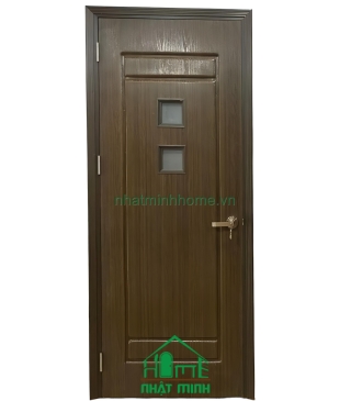 Cửa Nhựa Đài Loan Đúc Giả Gỗ NM85
