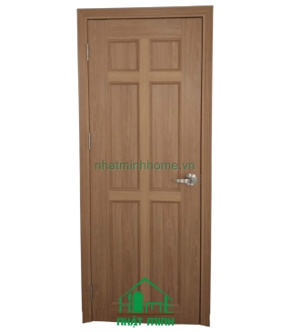 Cửa Nhựa Đài Loan Ghép Thanh Giả Gỗ Giá Rẻ NM105