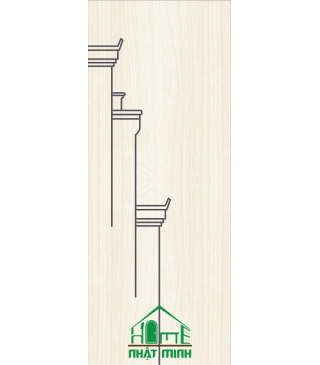 Cửa nhựa gỗ Composite VN NM-B01