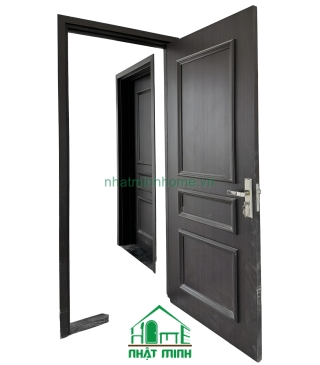 Cửa Nhựa Gỗ Composite Phào Chỉ Giá Rẻ NM86