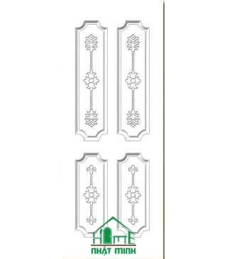 Cửa nhựa gỗ Composite Hàn Quốc HQ32 