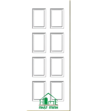 Cửa nhựa gỗ Composite Hàn Quốc HQ47 