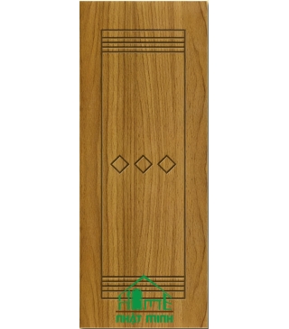 Cửa nhựa gỗ Composite Hàn Quốc HQ51 
