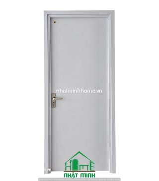 Cửa Nhựa Gỗ Composite AGP – Mã Màu B9 (Màu Trắng Phẳng Trơn)