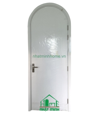 Cửa Vòm Nhựa Gỗ Composite Cánh Phẳng Giá Rẻ NM54