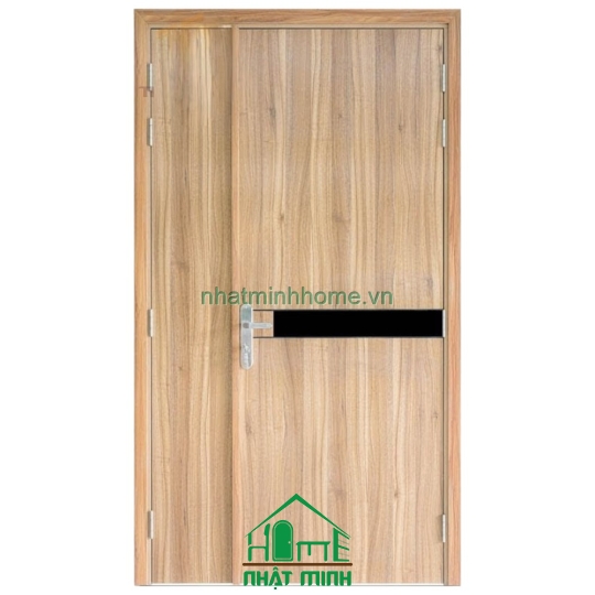 Cửa Gỗ MDF Laminate 2 Cánh An Cường Giá Rẻ NM03