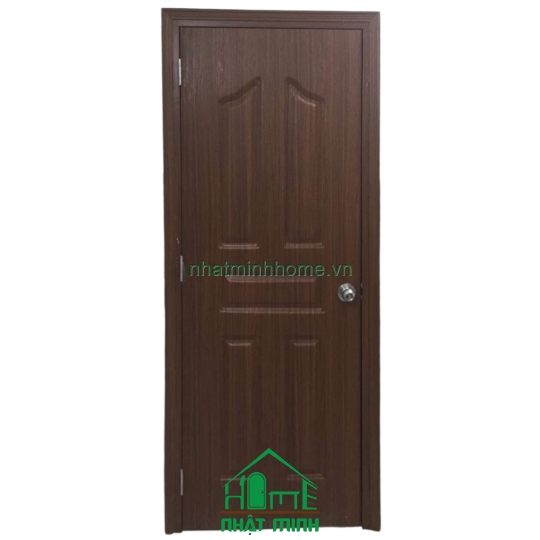 Cửa Nhựa Đài Loan Đúc Giả Gỗ Giá Rẻ NM91