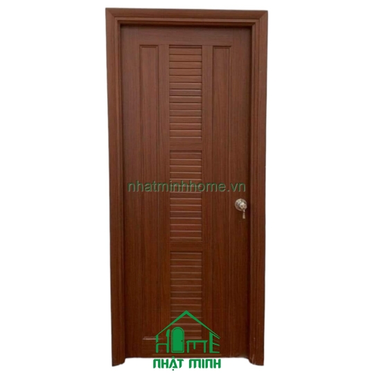 Cửa Nhựa Đài Loan Ghép Thanh Giả Gỗ Giá Rẻ NM107