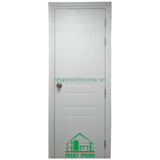 Cửa Nhựa Gỗ Composite Trắng Giá Rẻ NM83