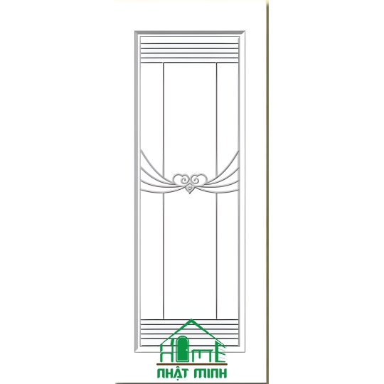 Cửa nhựa gỗ Composite Hàn Quốc HQ57 