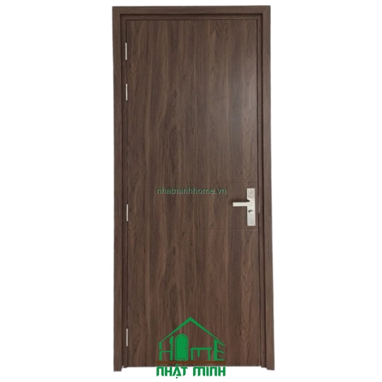 Cửa Nhựa Gỗ Composite Cánh Phẳng Giá Rẻ NM119