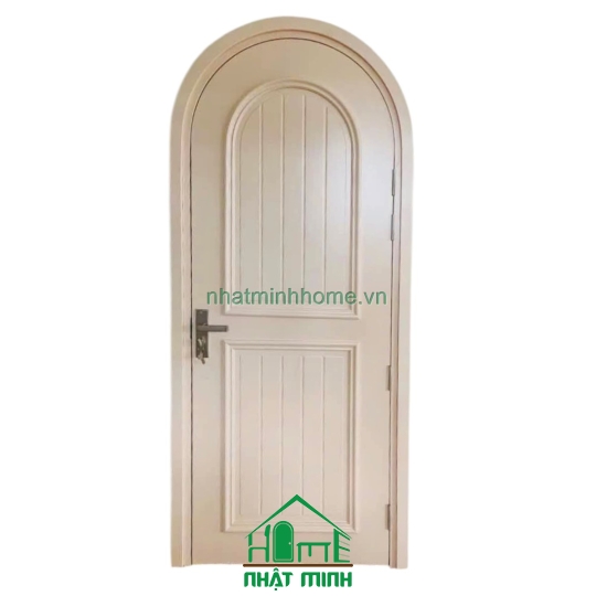 Cửa Vòm Nhựa Gỗ Composite Sungyu Mẫu Phào Chỉ Màu D5