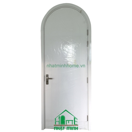 Cửa Vòm Nhựa Gỗ Composite Cánh Phẳng Giá Rẻ NM54